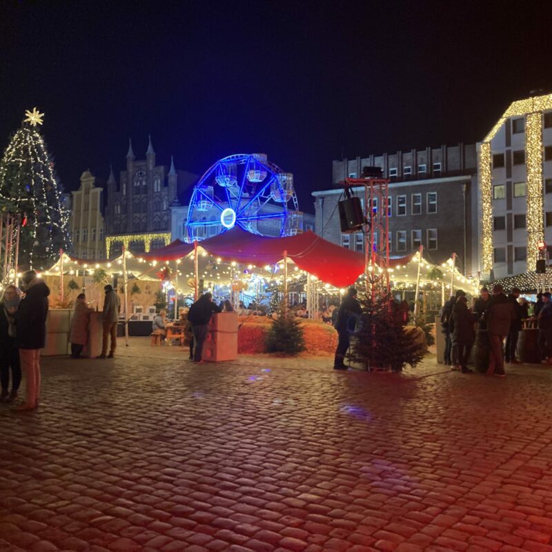 Kulturzelt Weihnachtsmarkt Stralsund fest.studio